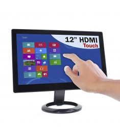 DS-12HTF: DoubleSight Displays 12" LCD HDMI Touchscreen Monitor (TAA Compliant)