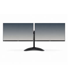 Doublesight Displays 2 HD 27” Monitors (1920x1080) 75Hz Lightweight Aluminum Dual Monitor Stand Combo