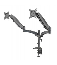 DS-232S : Dual Monitor Full Motion Flex Arm, Clamp Style up to 32"